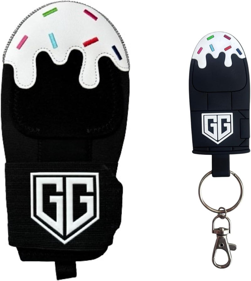 UTVGIANT Youth Baseball/Softball Sliding Mitt - Ice Cream Frosted Drip - Image 1